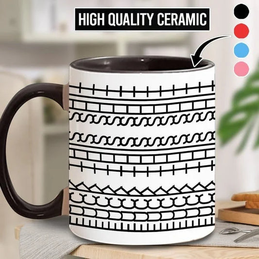 Hidden Message Coffee Mug Unique Gift for Work Bestie