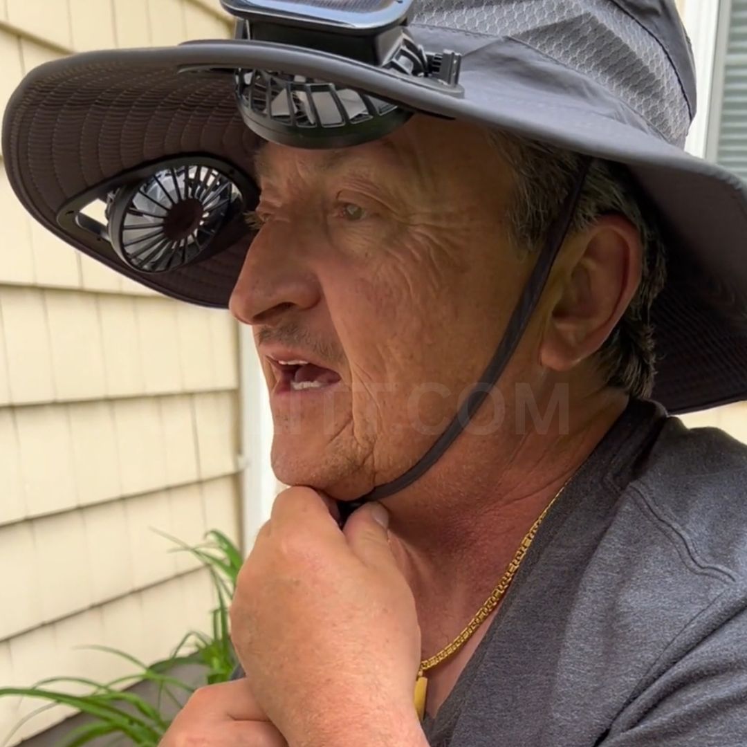 Fishing Hat With Built In Fan