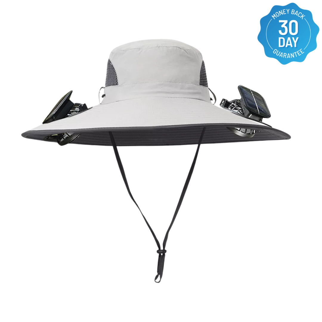 Fishing Hat With Built In Fan