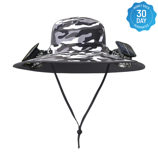 Fishing Hat With Built In Fan